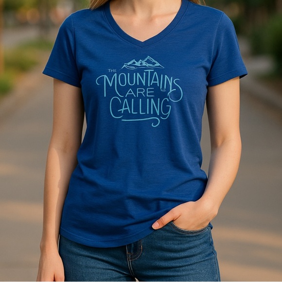 United by Blue Mountains are Calling organic tee s - Picture 1 of 7